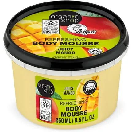 Organic Shop Refreshing Body Mousse Juicy Mango 250ml