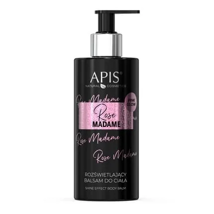 Apis Rose Madame Shine Effect Body Balm Illuminating Body Balm 300ml