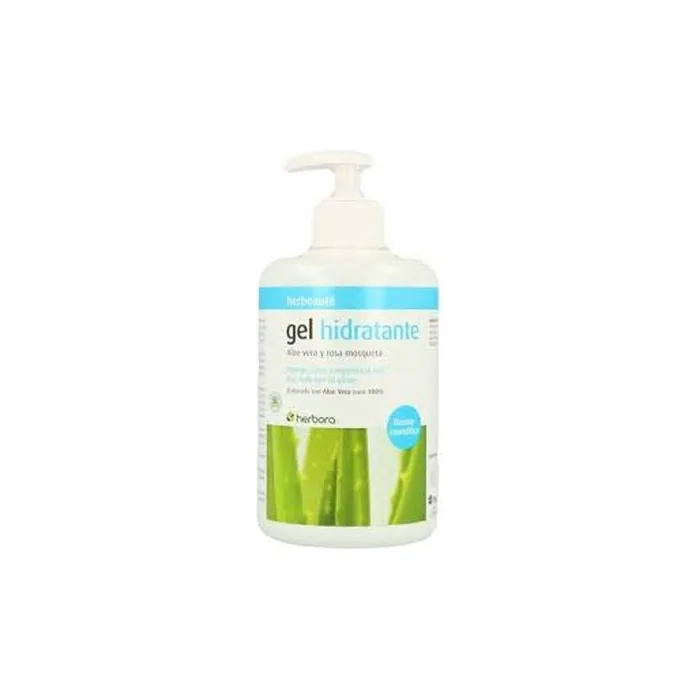Herbora Gel Hidratante Aloe Vera Rosa Mosqueta 500Ml
