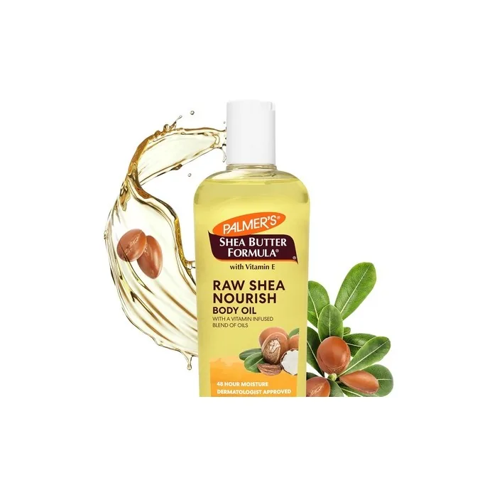 Palmer's Shea Formula Raw Shea Body Oil With Vitamin E Deep Body Moisturizer 85oz