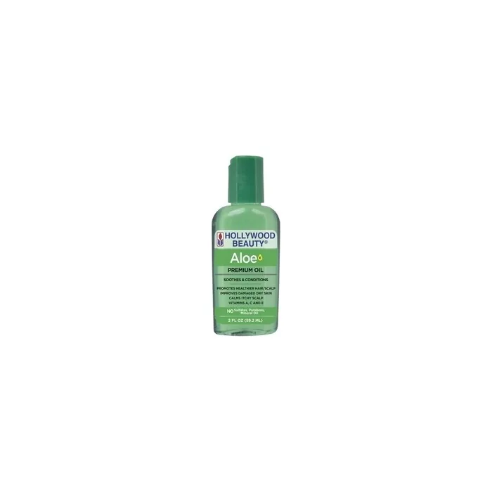Hollywood Beauty Aloe Premium Oil 2 Oz