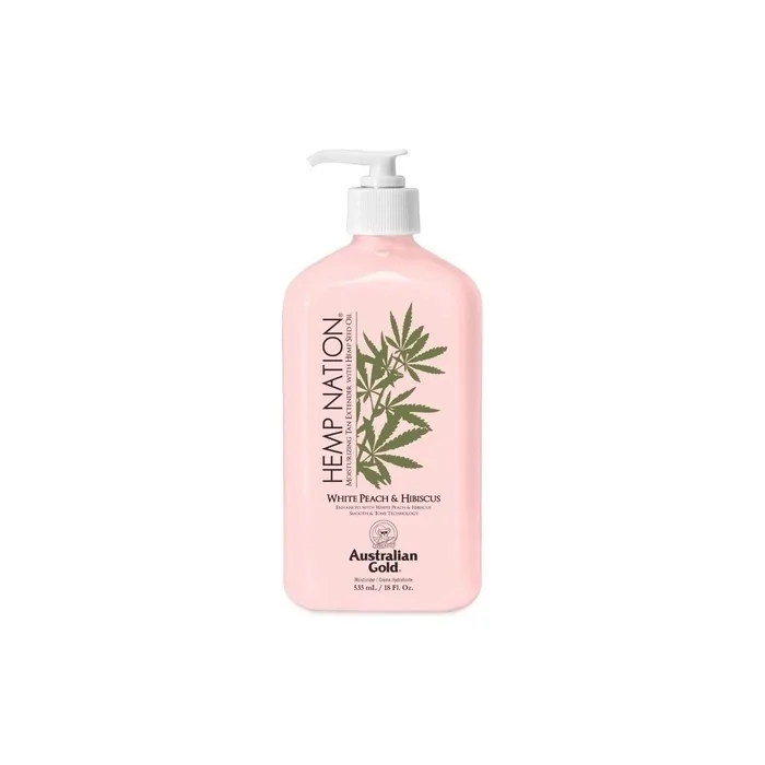 Australian Gold Hemp Nation White Peach Hibiscus