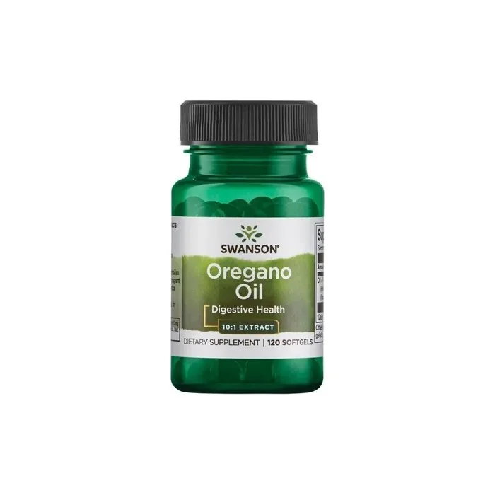 Swanson Oregano Oil 10:1 Extract 120 Softgels