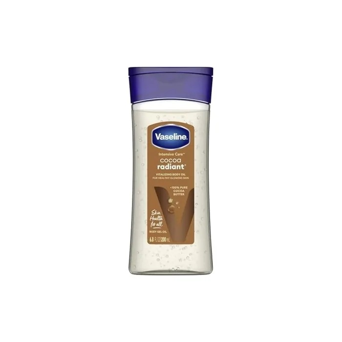 Vaseline Intensive Care Cocoa Radiant Body Gel Oil 68 Ounce Cocoa Butter
