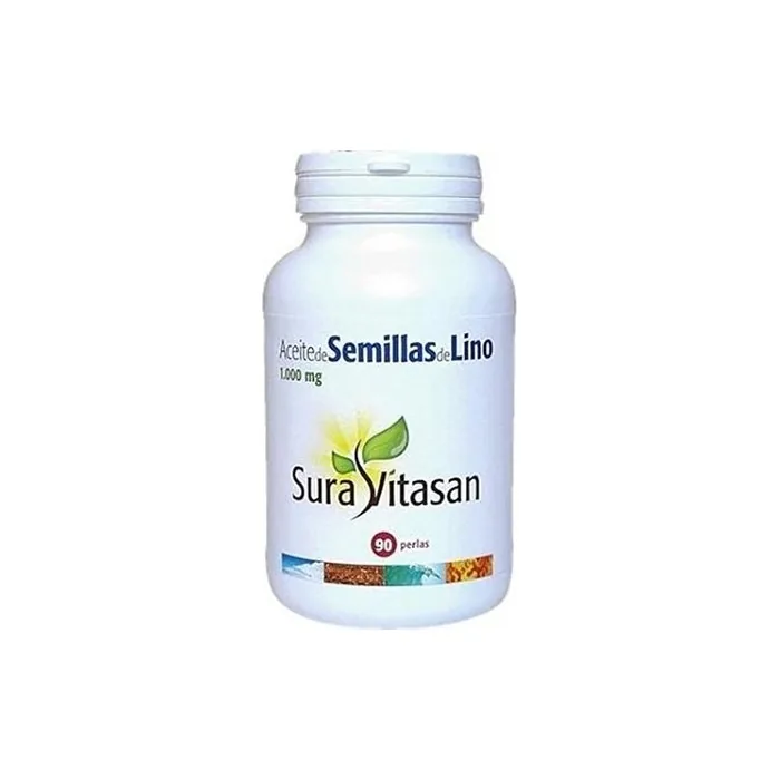 Sura Vitasan Flax Seed Oil 90 Beads 1000mg