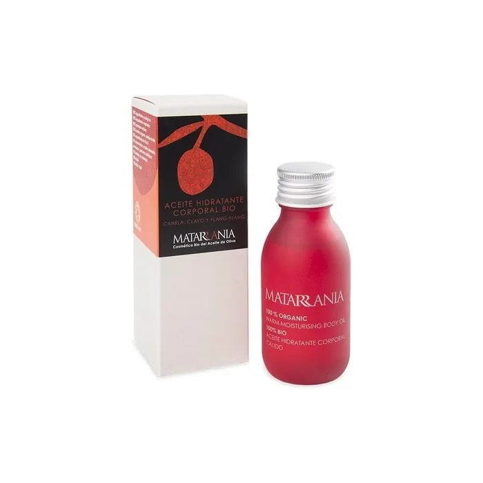 Matarrania Organic Body Oil Cinnamon Cloves Ylang-Ylang 100ml