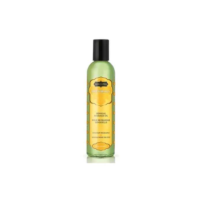 KAMA SUTRA Naturals Massage Oil 8 fl oz 236 ml Coconut Pineapple