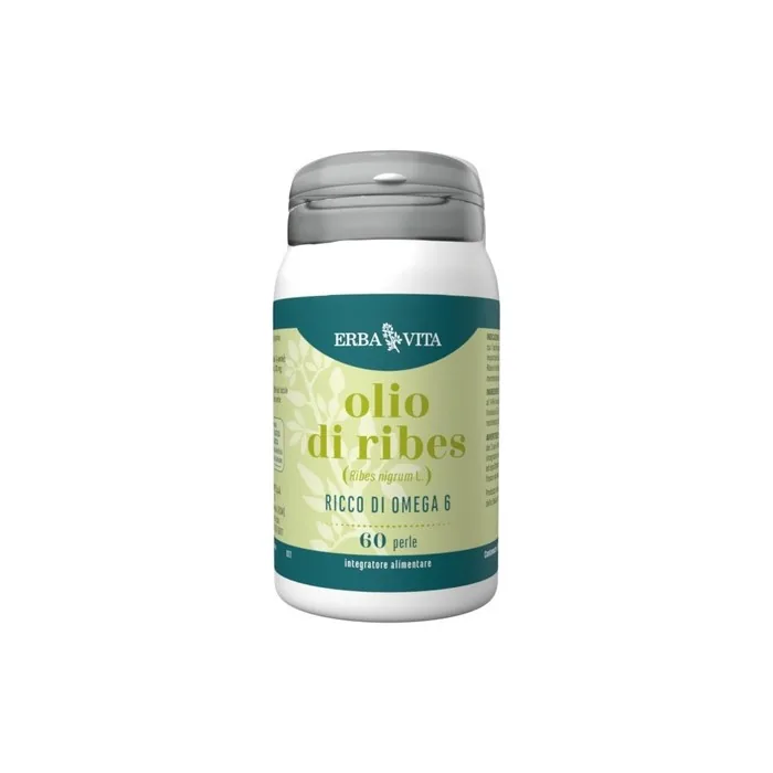 Erba Vita Black Currant Oil Omega 6 Dietary Supplement 60 Pearls