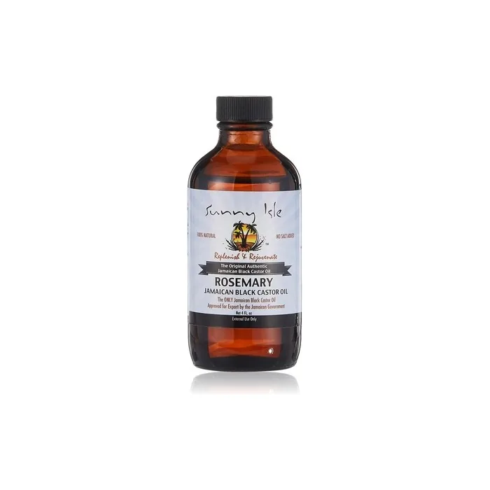 Sunny Isle Rosemary Jamaican Black Castor Oil 4oz Fresh 118ml
