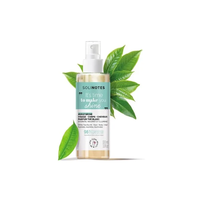 Solinotes Dry Oil The Blanc Face Body Hair 100ml