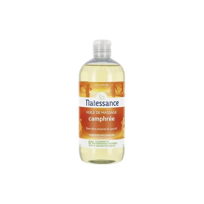 Natessance Natural Camphor Massage Oil 500ml