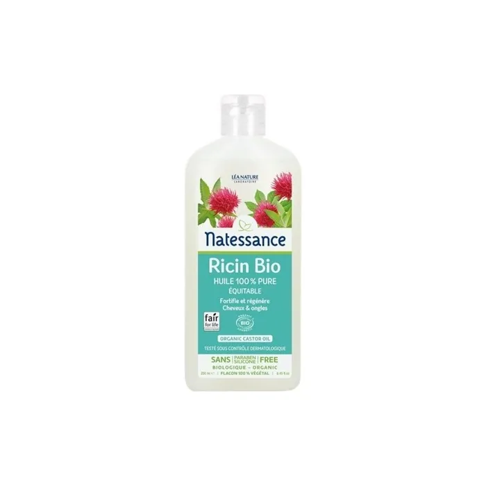 Natessance Organic Castor Oil 250ml