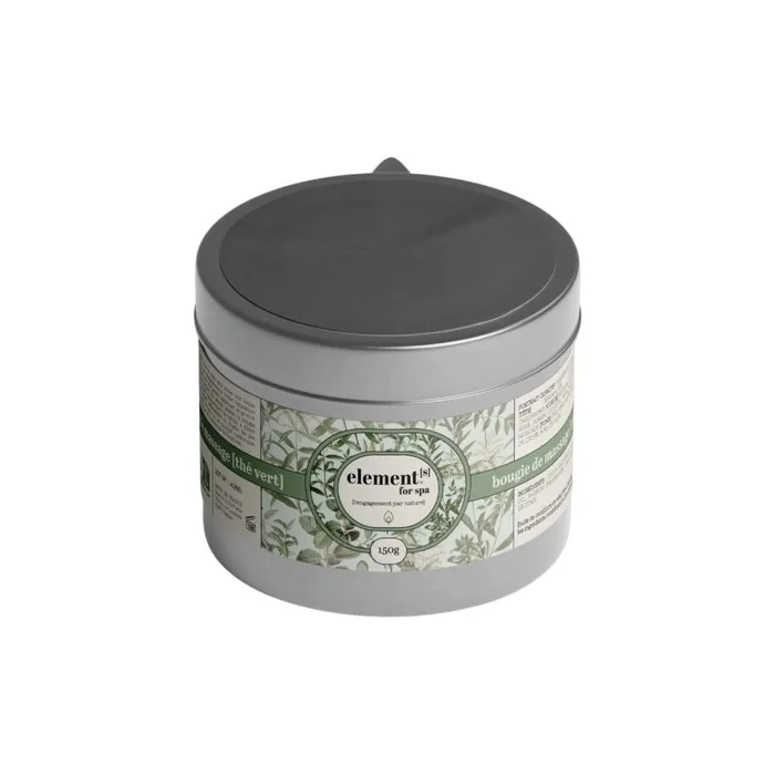 Pbi Elements Green Tea Massage Candle 150g