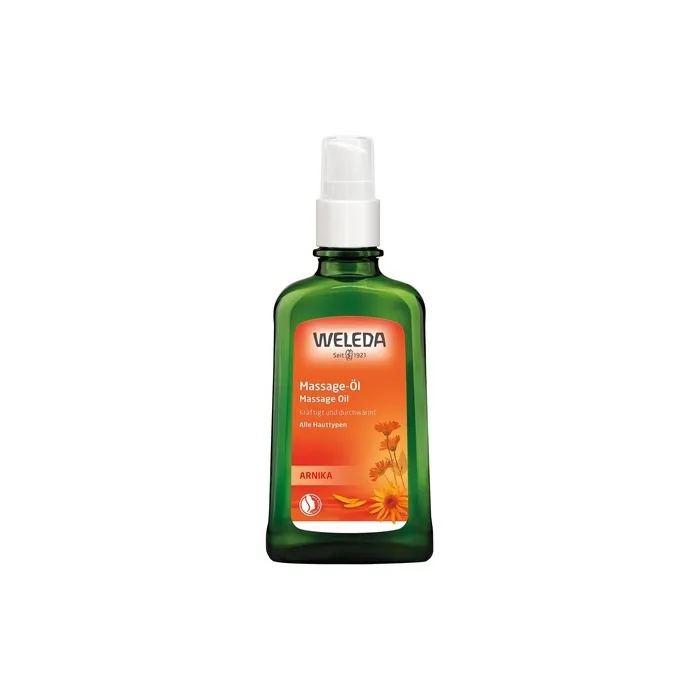 Weleda Arnica Massage Oil Set Of 2 X 100 Ml Perfect For Soothing Muscle Tension