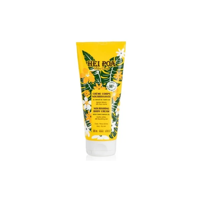 Hei Poa Tahiti Monoi Oil 200 Ml Nutrient Body Cream
