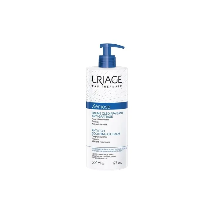 Uriage Xemose Anti-Itch Soothing Oil Balm - 500ml