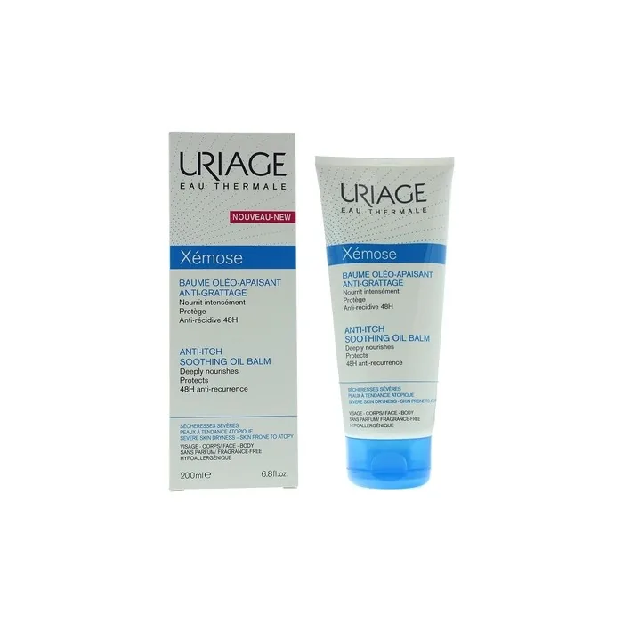 Uriage Xemose Anti Itch Smoothing Oil Balm 200ml Unisex Soothing Balm