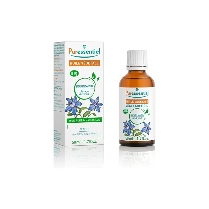 Puressentiel Borage Vegetable Oil Borago Officinalis Organic 50ml