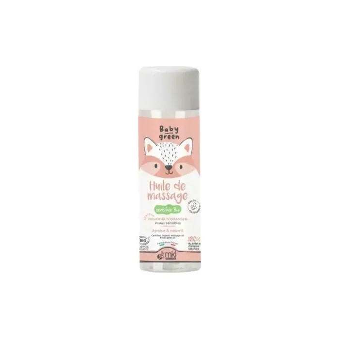 Mkl Green Nature Baby Green Organic Massage Oil 100ml