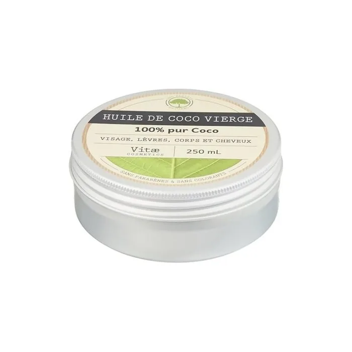 Vitae Cosmetics Skin Care Virgin Coconut Oil 100% Pure Coconut Body 250ml