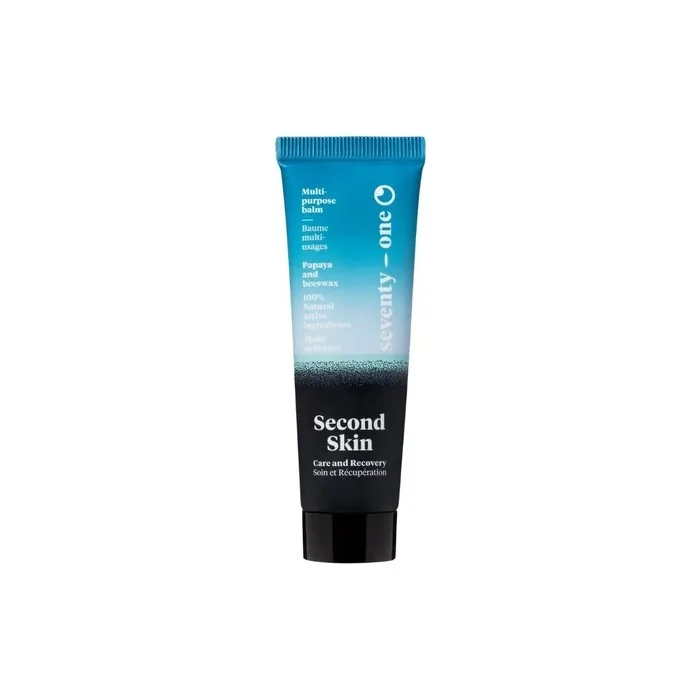 SeventyOne Percent Second Skin Oil Care Balm Multi-Purpose Body-Face-Hair Moisturize & Repair Fermented Papaya & Beeswax 30ml