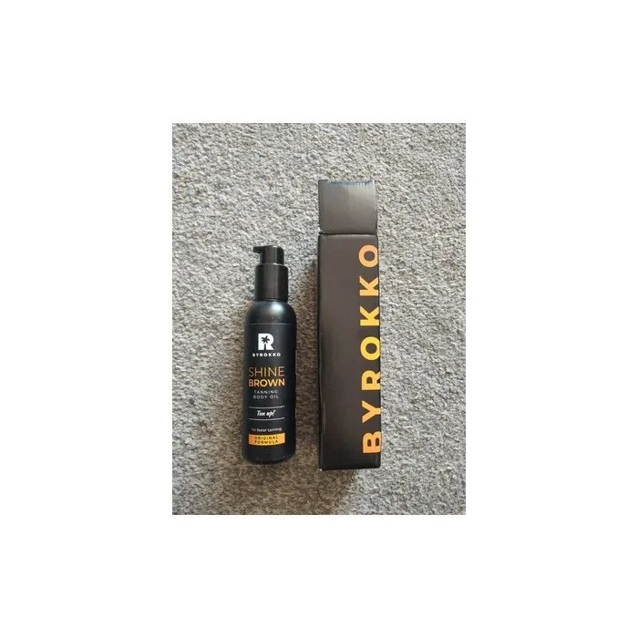 BYROKKO Shine Brown Oil Tanning Body Oil Original Formula 150ml