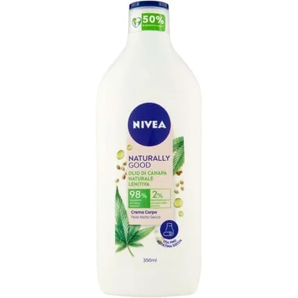 Nivea Naturally Good Hemp Oil Body Cream 350ml