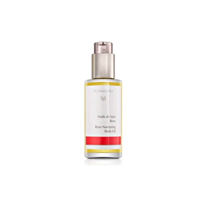 Dr Hauschka Rose Body Oil 75 Ml Nourishing Body Care With Rose Scent