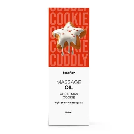 Satisfyer Highquality Massage Oil Christmas Cookie 250ml