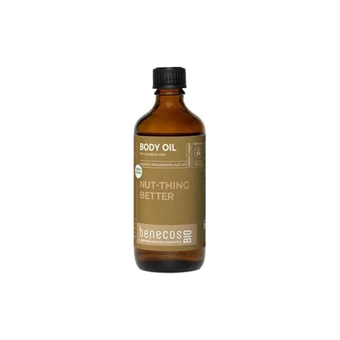 Benecos Organic Body Oil Macadamia Nut Oil Elegant Drops