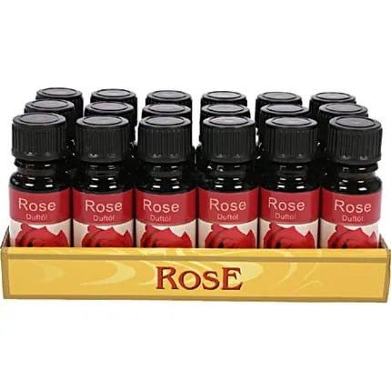 Elina Scented Oil Rose 10ml In Glass Bottle