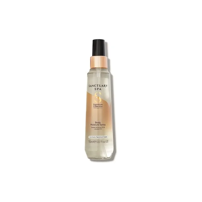 Sanctuary Spa Body Moisture Spray No Mineral Oil Cruelty Free and Vegan Moisturizer 150ml