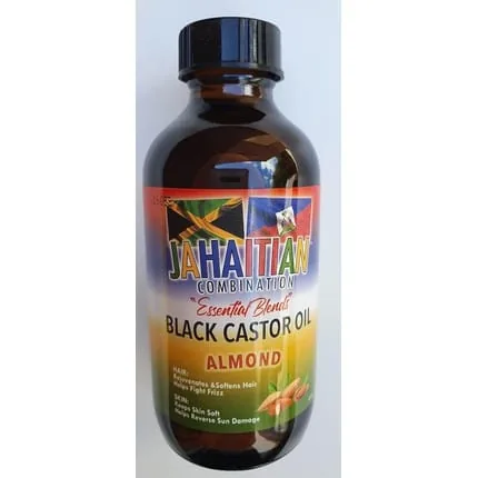 Jahaitian Black Castor Oil Almond 4 Fl Oz