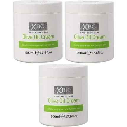 XBC Olive Oil Cream Large Tub Deeply Moisturises and Hydrates 500ml