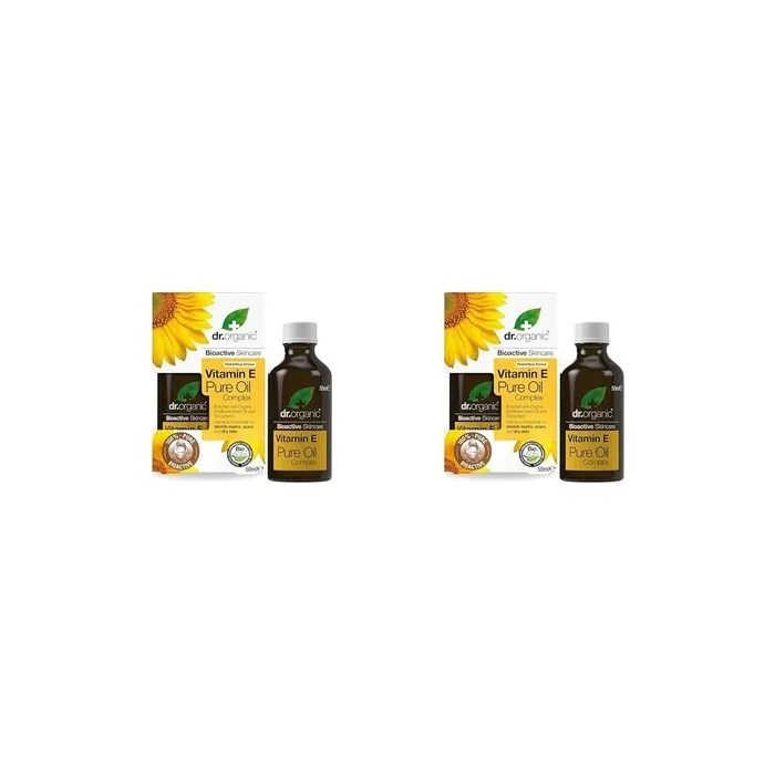 Dr Organic Organic Vitamin E Pure Oil Natural Vegan Cruelty Free Paraben Free