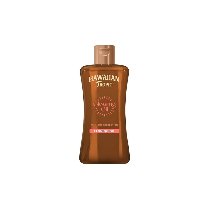 Hawaiian Tropic Glowing Oil Tanning Oil 200ml Tropical Coconut