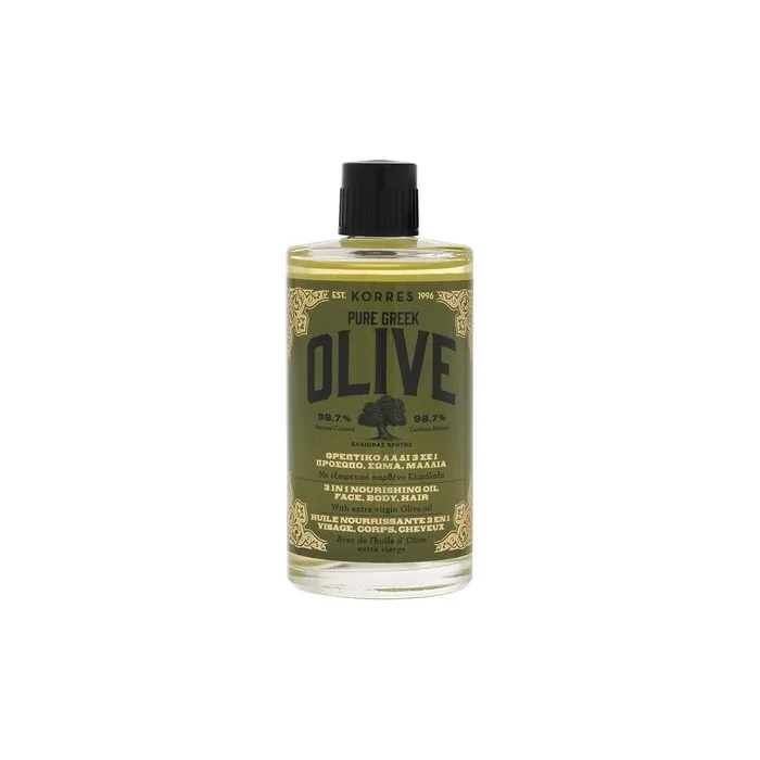 Korres Pure Greek Olive Nourishing 3 In 1 Oil Body Oil 100ml