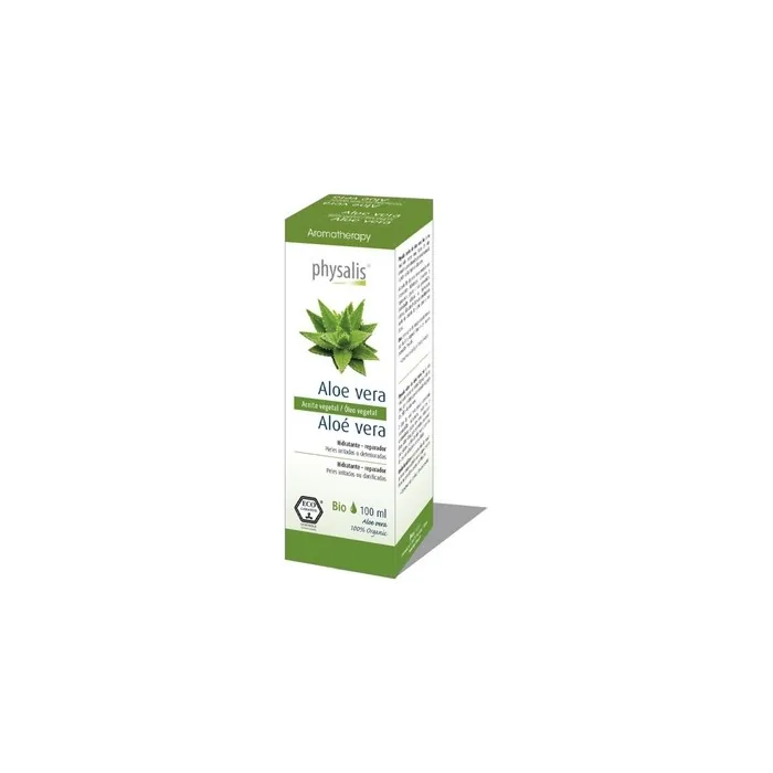 Physalis Organic Aloe Vera Vegetable Oil 100 Ml