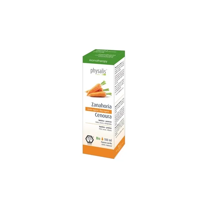 Physalis Organic Carrot Vegetable Oil 100 Ml