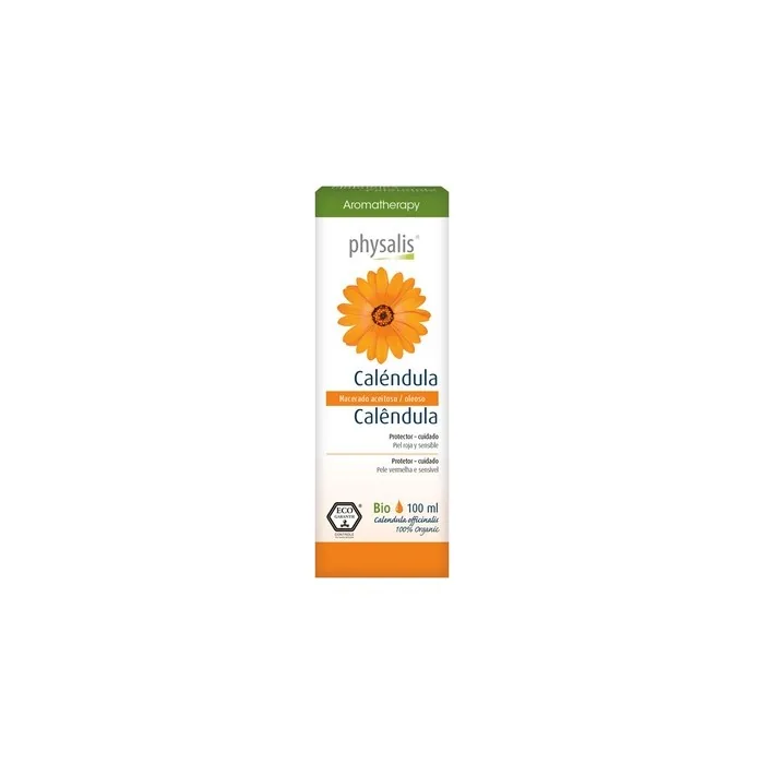 Physalis Organic Calendula Vegetable Oil 100ml