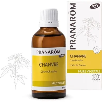 Pranarôm Organic Hemp Vegetable Oil 50ml