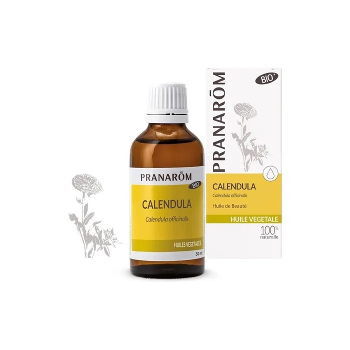 Pranarôm Organic Calendula Vegetable Oil 50ml