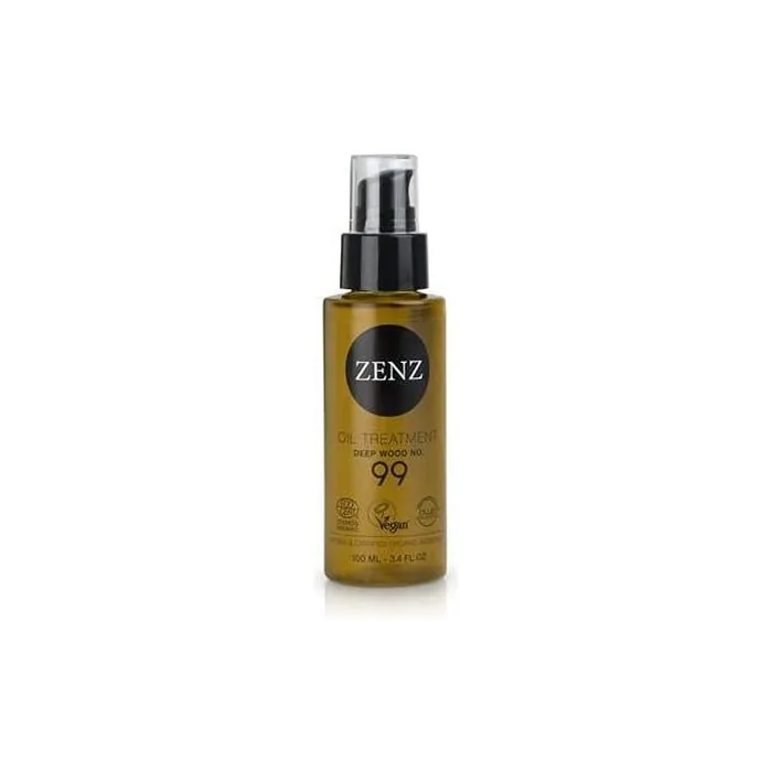Zenz | Oil Treatment | Deep Wood No. 99 | 100 Ml | Cedarwood, Patchouli & Myrrh