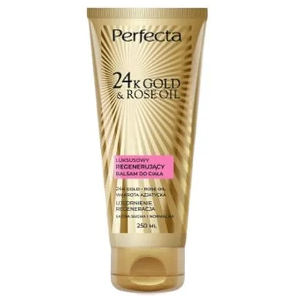 24k Gold & Rose Oil Luxury Regenerating Body Balm 200ml