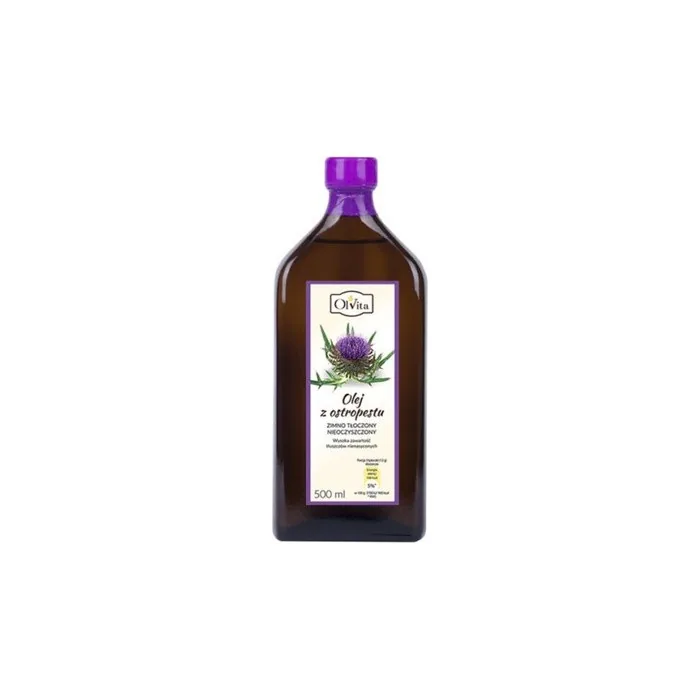 Olvita Cold-Pressed Milk Thistle Oil 500ml