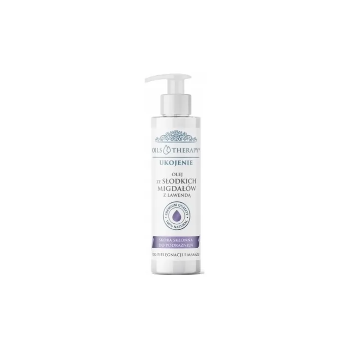 Optima Natura Natural Sweet Almond Oil With Lavender 400 Ml