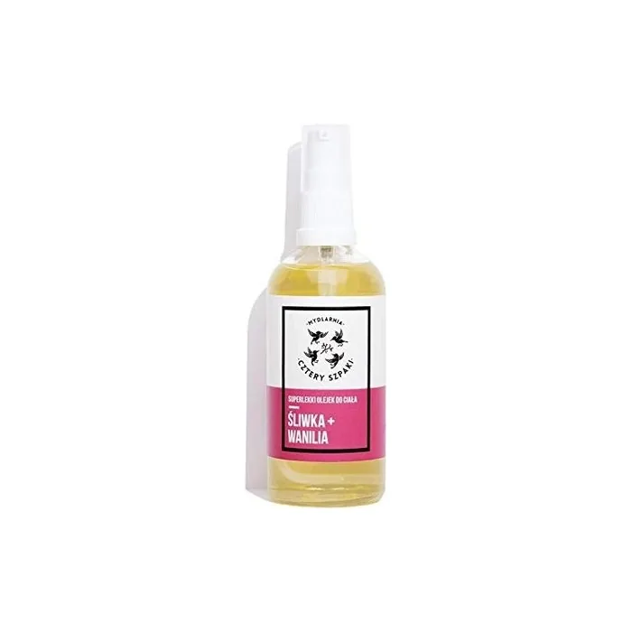 Cztery Szpaki Super Lightweight Body Oil Plum and Vanilla 100ml