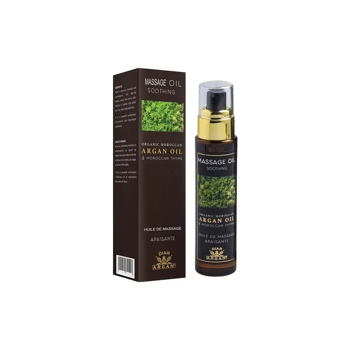 Diar Argan Soothing Massage Oil with Thyme 50ml Unisex