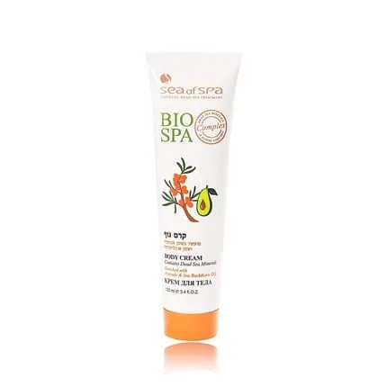 Sea of Spa Dead Sea Body Cream with Avocado Oil and Sea Buckthorn Oil 100ml 3.5fl.o.z