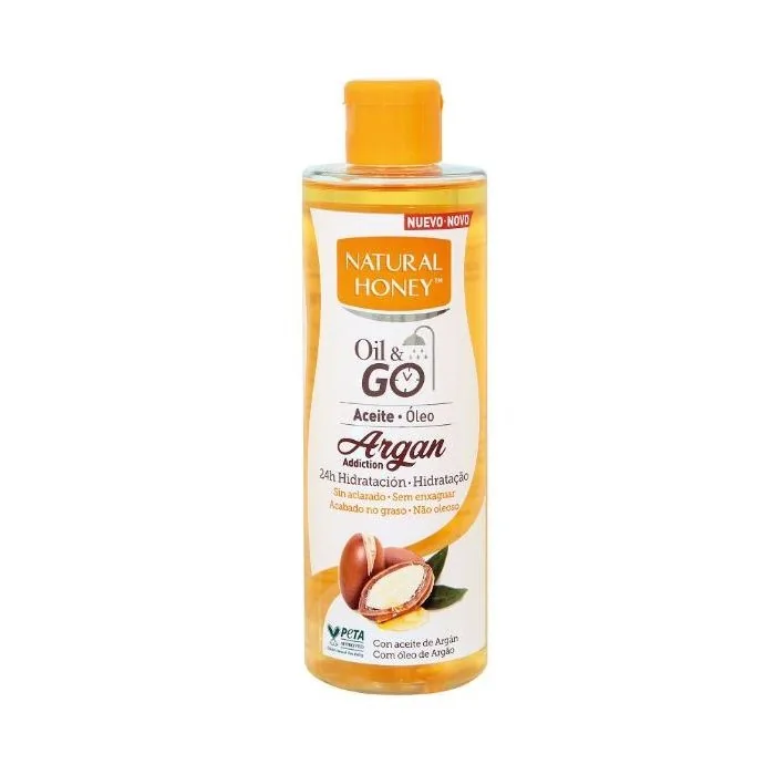 Natural Honey Elixir Of Argan Oil And Go Body Oil 300ml